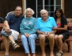 My Mom and Dad with Rose and me, during her birthday visit to Pine Run.